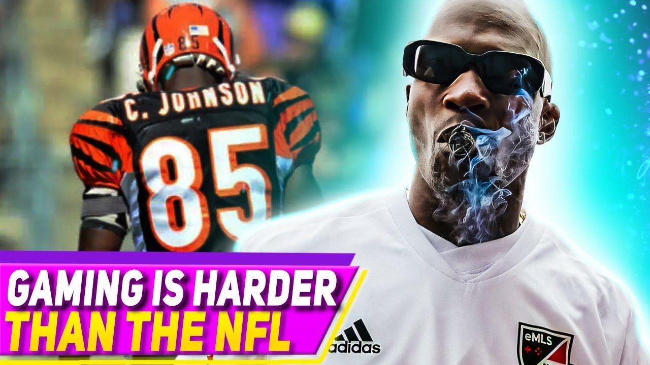 Gaming is HARDER than the NFL? CRAZY Ochocinco Response thumbnail