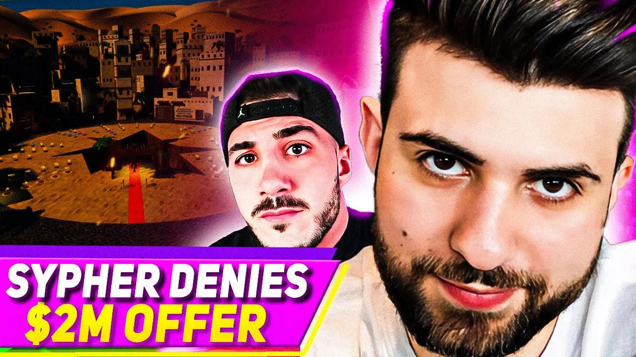 SypherPK DENIES $2 MILLION for his Fortnite Map thumbnail