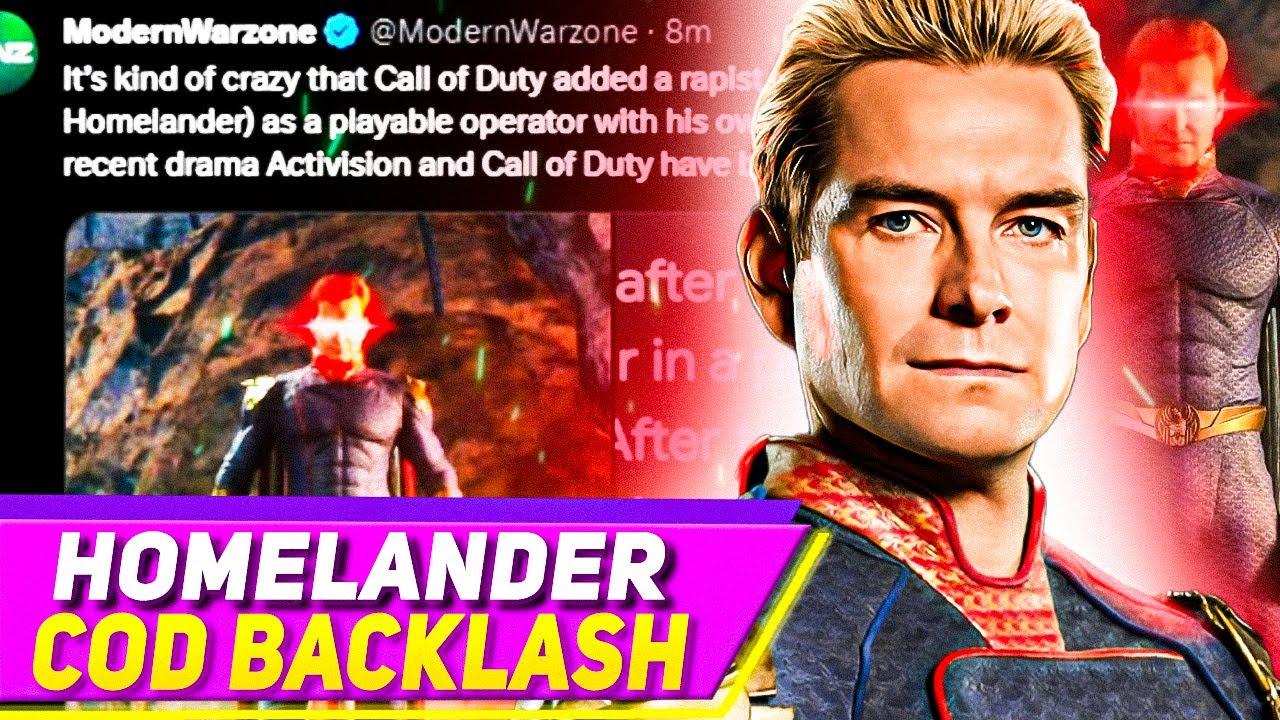 CoD BACKLASH for Homelander Skin Too Violent? thumbnail