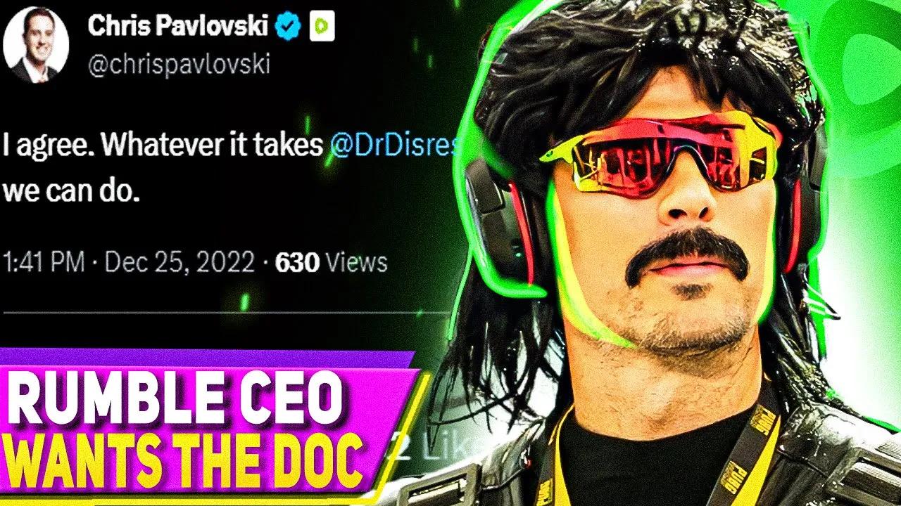 Dr Disrespect to Rumble? RiceGum Returns to Streaming thumbnail