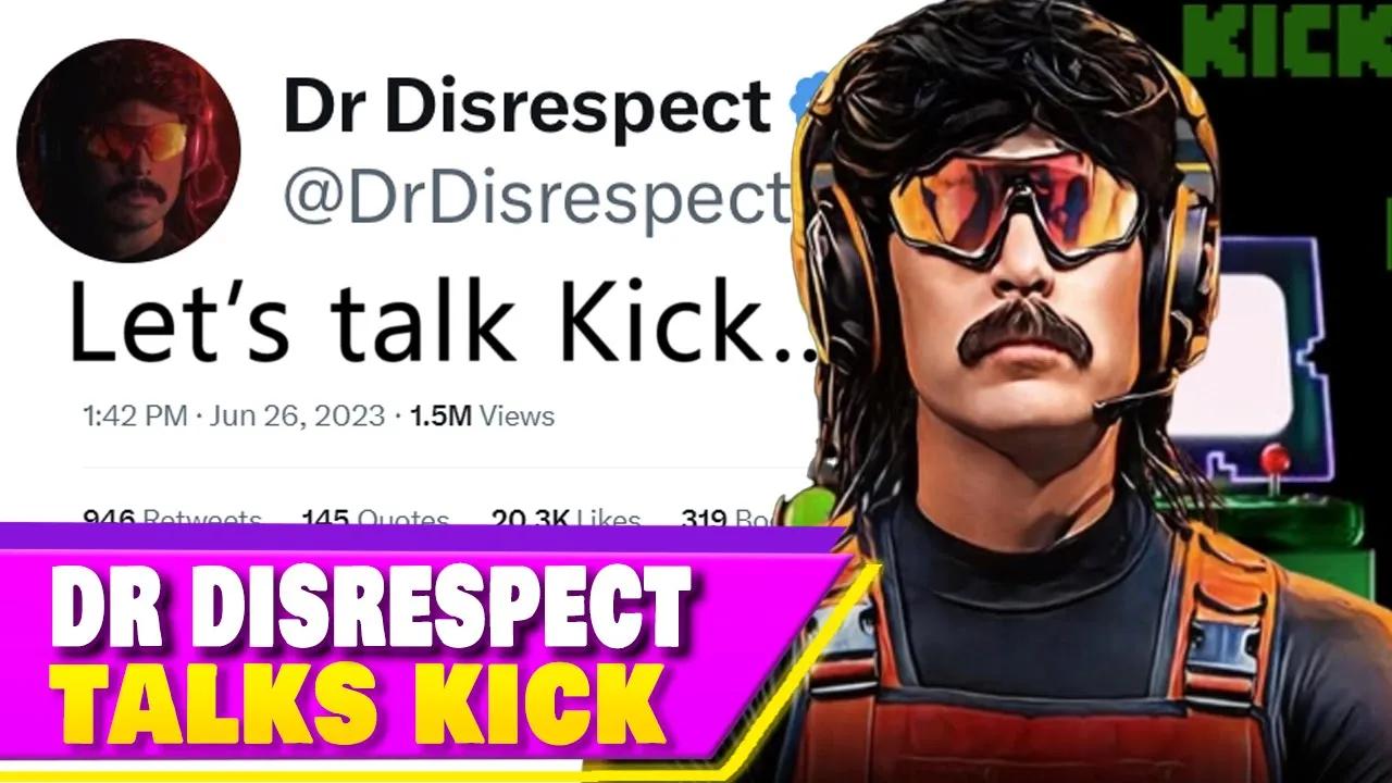 Dr Disrespect TALKS Kick $50 Million Deal thumbnail