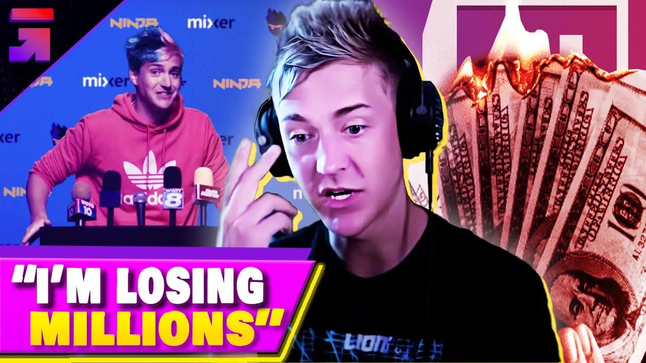 Ninja LOST MILLIONS Cause of Twitch... (Never before seen contract) thumbnail