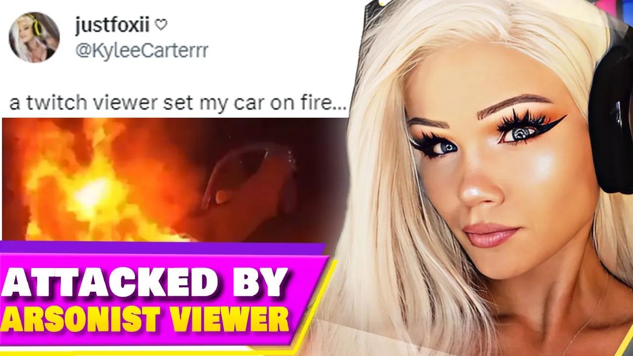 Viewer Sets Streamers Car on FIRE thumbnail