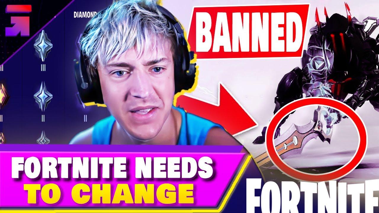 Ninja RAGES at State of Fortnite "I HATE this" thumbnail