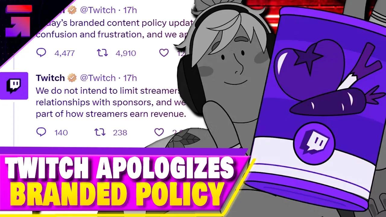 Twitch APOLOGIZES for "Overly Broad" Update thumbnail