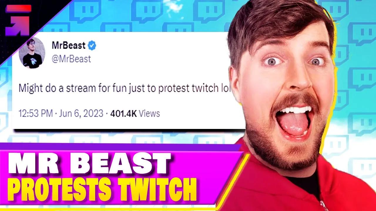 MrBeast ROASTS Twitch thumbnail