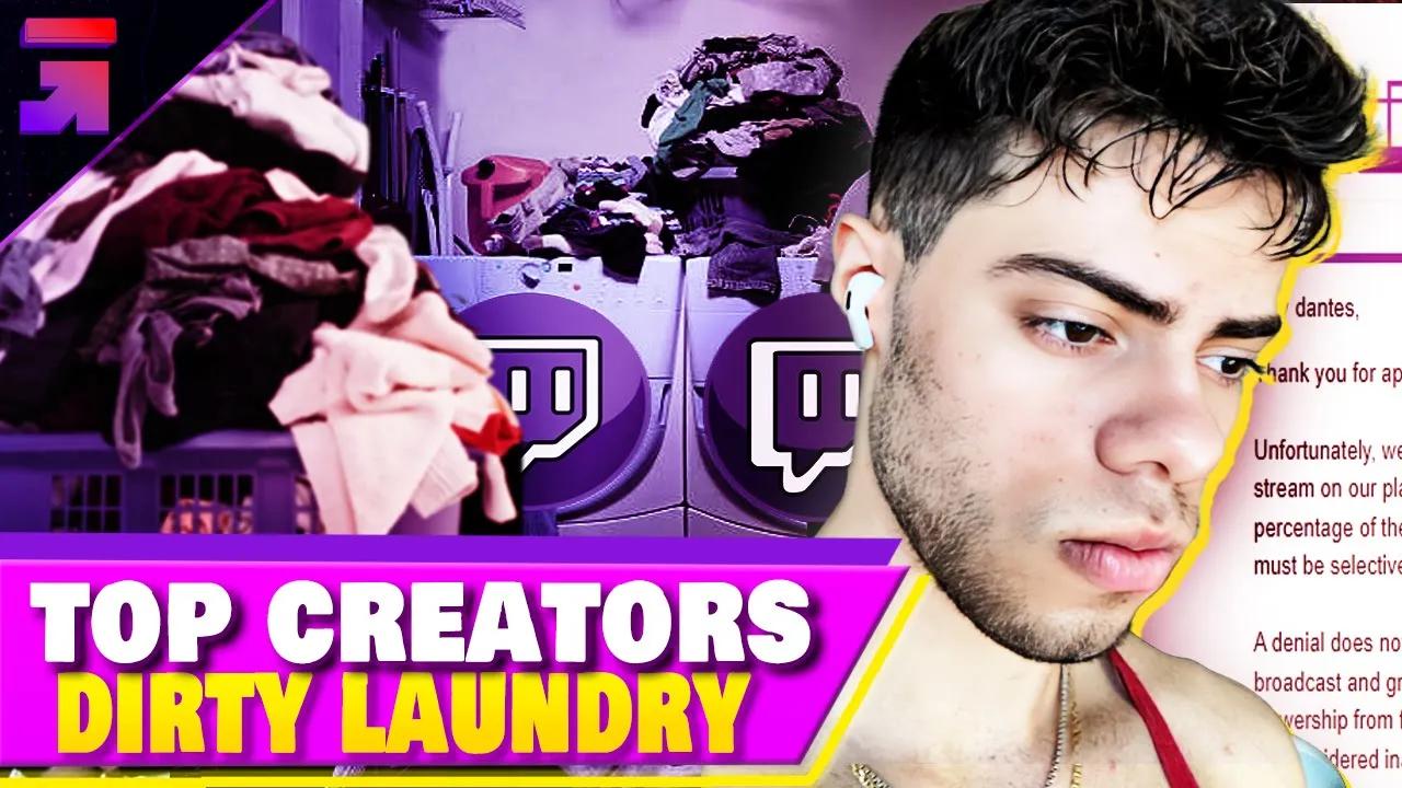 Dantes Says Top Twitch Streamers Have Dirty Laundry thumbnail