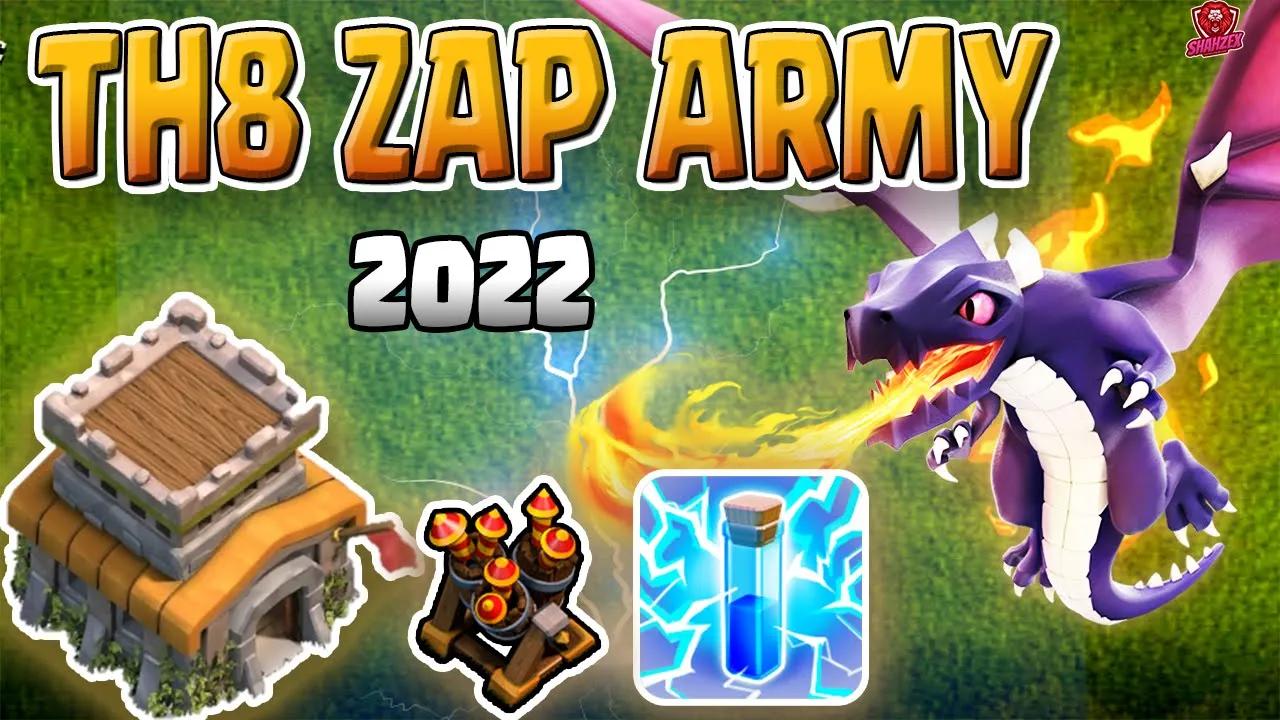 TH8 Attack Strategy: Ultimate Guide to 3 Star with Zap Dragon thumbnail