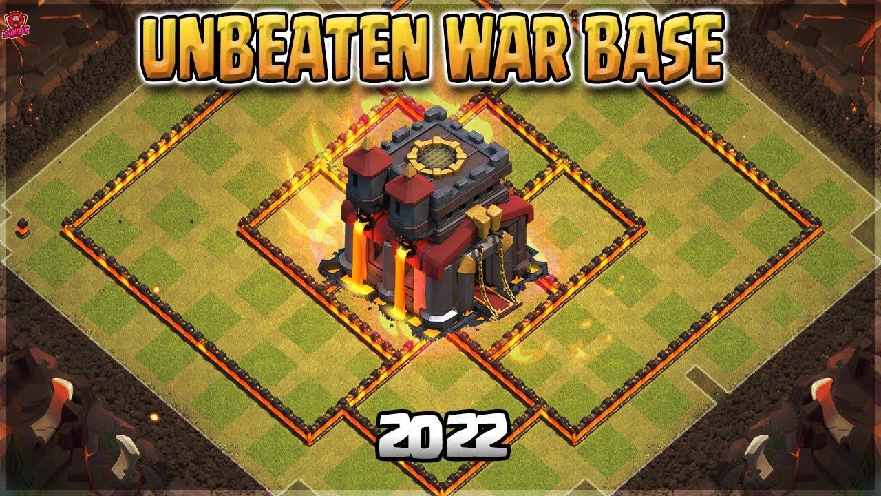 Best TH10 Unbeaten War Base with Reply and Link 2022 | Anti 3 Star Base for TH10 | Shahzex | (COC) thumbnail