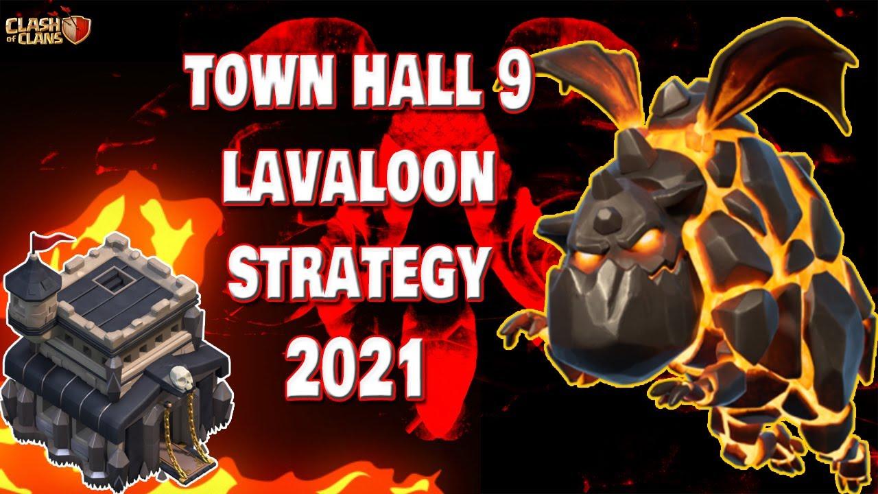 Town Hall 9 LavaLoon Strategy 2021 | Best Attack Strategy for War/Farming/Pushing | Shahzex | (COC) thumbnail