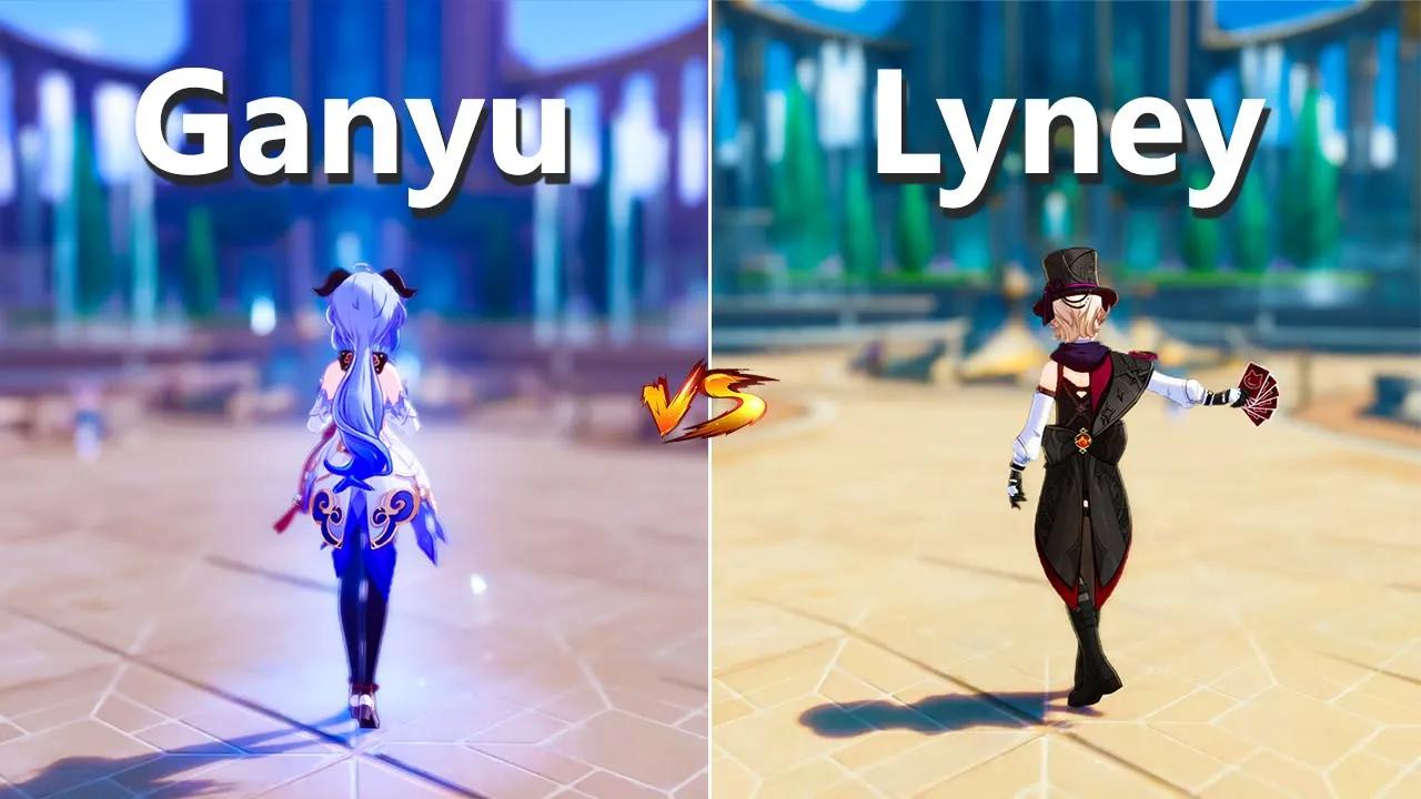 Lyney vs Ganyu !! Who is the Best DPS? gameplay comparison [ Genshin Impact ] thumbnail