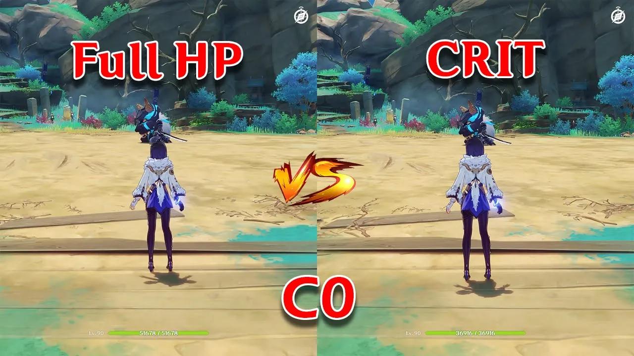 Yelan HP Build vs CRIT Build!! which is the best? Gameplay COMPARISON!!! thumbnail