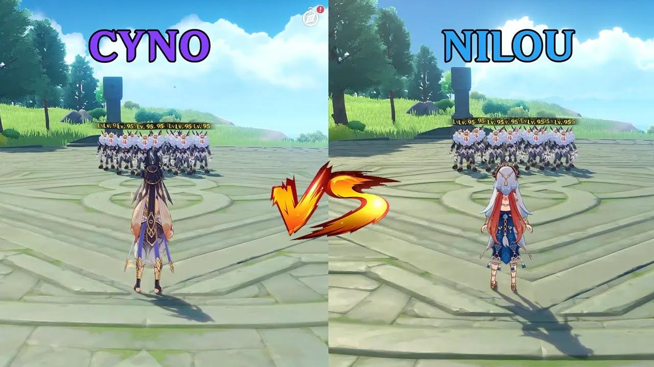 Cyno vs Nilou! Who is the best? BURST DMG COMPARISON! thumbnail