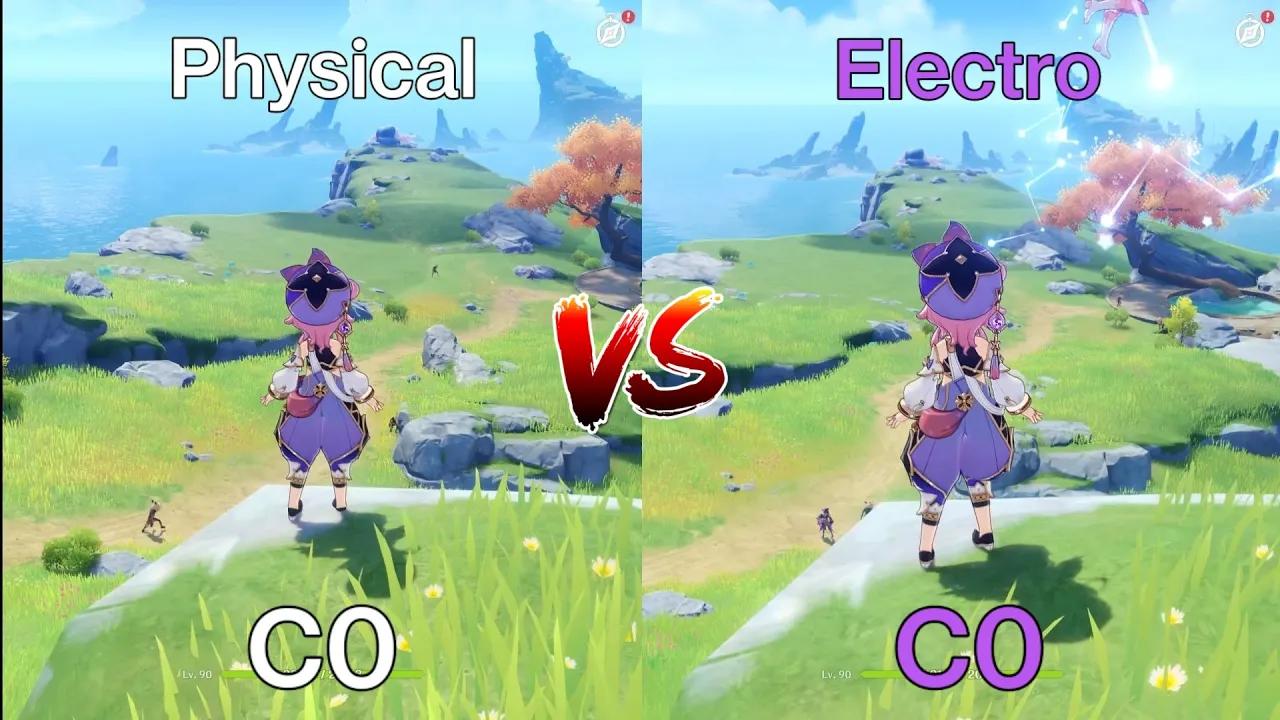 Dori Physical vs Electro Build!!! Which one is better!! DMG COMPARISON thumbnail