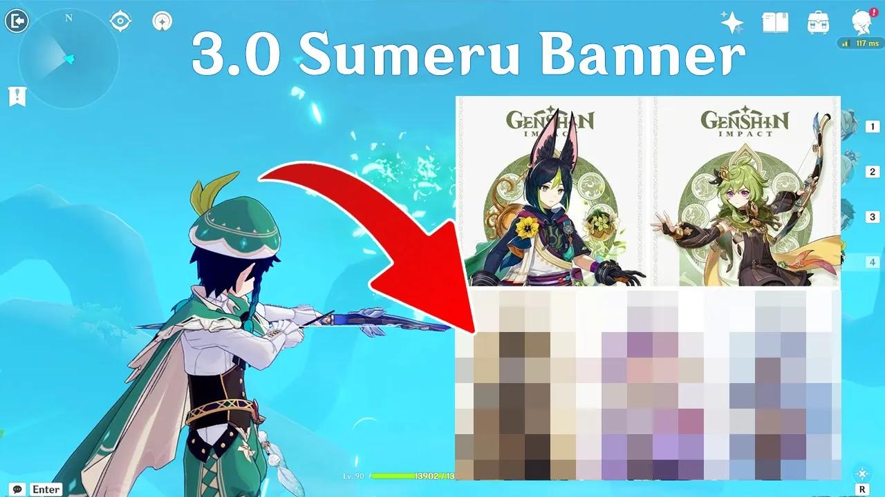 Genshin Impact 3.0 to feature three phases of character banners, as per leaks thumbnail