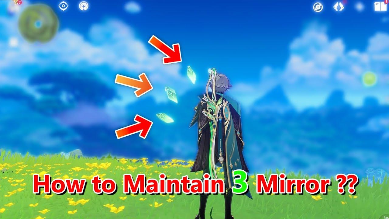 How to Maintain 3 Mirror Combo for Alhaitham ?? Genshin Impact thumbnail