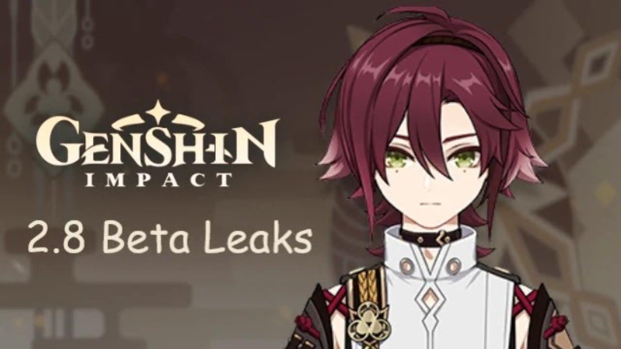 Genshin Impact 2.8 beta leaks - Heizou thumbnail