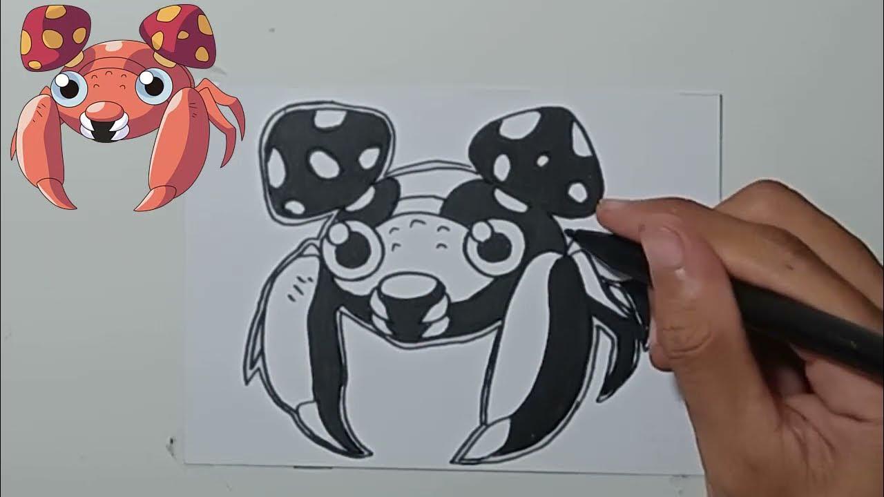 Drawing Pokemon PARAS 1MNT thumbnail