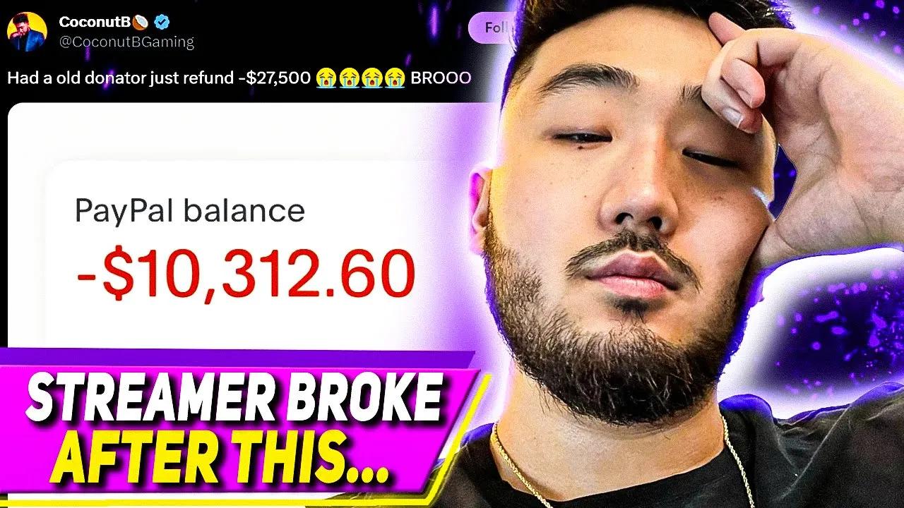 Twitch streamer BROKE after viewer refunds $27,000 thumbnail