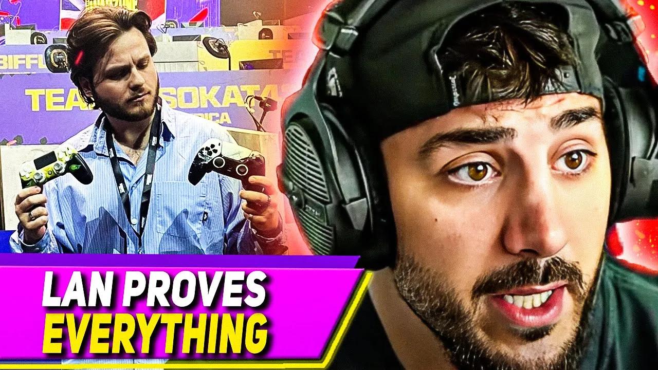 Nickmercs on Streamers Cheating "if you're a god online and don't show up at LAN it's concerning" thumbnail