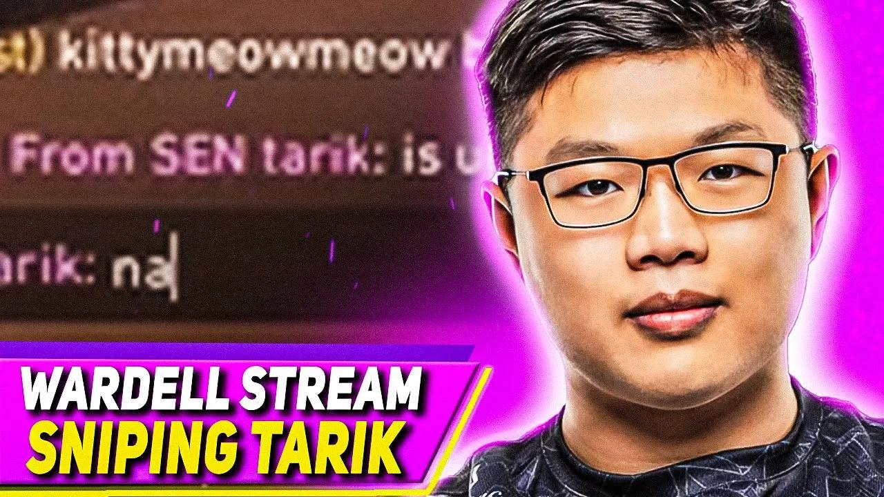 Wardell vs. Tarik Queuing with Valorant Stream Snipers thumbnail