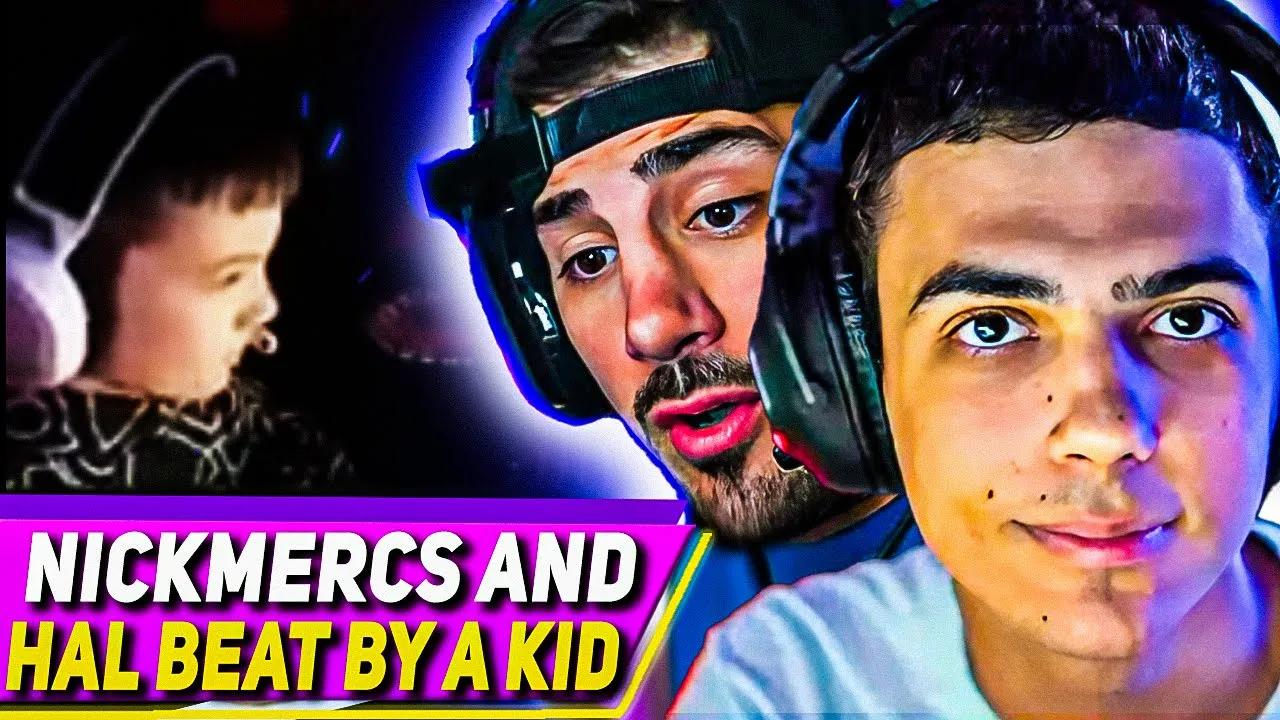 Nickmercs and ImperialHal WIPED by 10 yr old Apex Player thumbnail