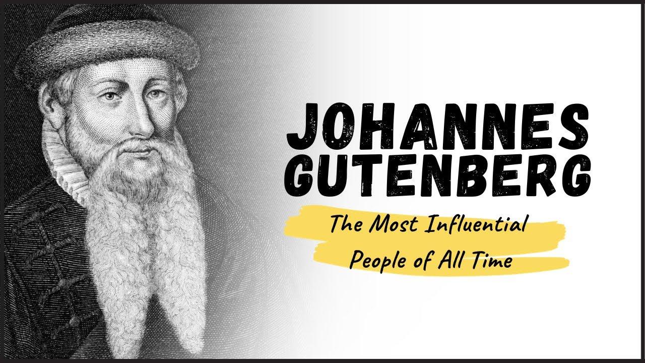 JOHANNES GUTENBERG - Meet the Genius Behind The Printing Revolution thumbnail