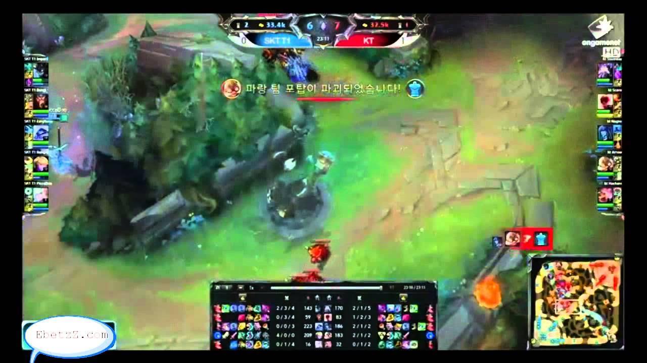 OGN Championship Qualifiers SKT T1 vs KT Rollster Game 2 thumbnail