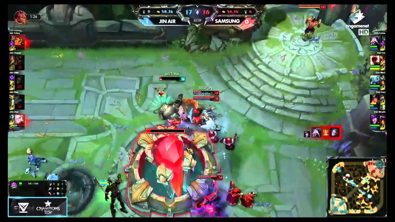 Samsung vs JinAir OGN Champions Spring Day2 Game2 Highlights 2015 thumbnail