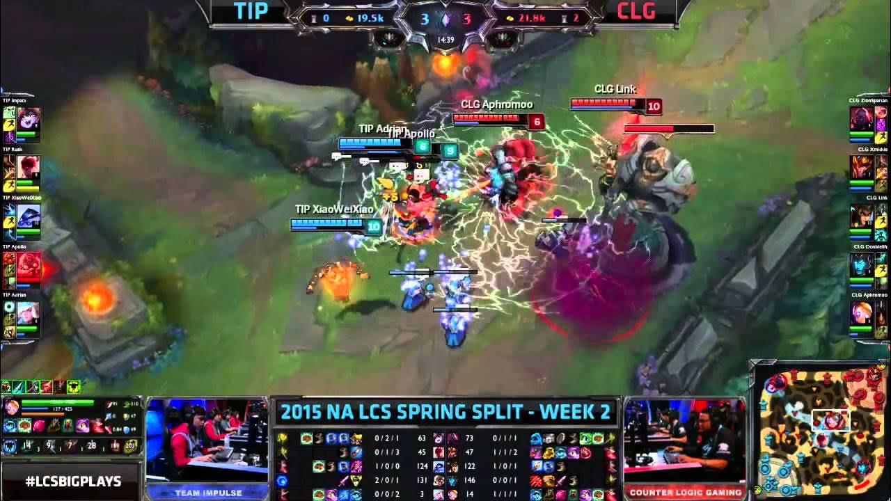 TiP vs CLG NA LCS W2G1 Highlights thumbnail