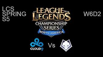 Cloud 9 vs Winterfox NA LCS W6D2 Game Highlights thumbnail