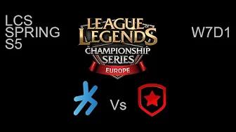 H2k vs Gambit Gaming EU LCS Spring W7D1 Game Highlights thumbnail