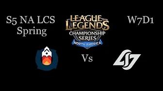 Gravity vs CLG NA LCS Spring W7D1 Game Highlights thumbnail