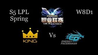 King vs Energy Pacemaker LPL Spring W8D1 Game 2 Highlights thumbnail