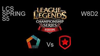 Elements vs Gambit Gaming EU LCS Spring W8D2 Game Highlights thumbnail