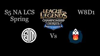 TSM vs Gravity NA LCS W8D1 Game Highlights thumbnail