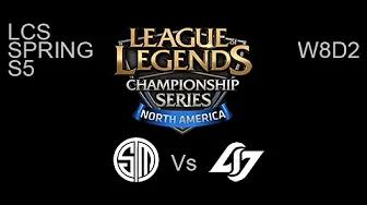 Team Solomid vs Counter Logic Gaming NA LCS W8D2 Game Highlights thumbnail