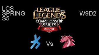 H2k vs Unicorns Of Love EU LCS Spring W9D2 Game Highlights thumbnail