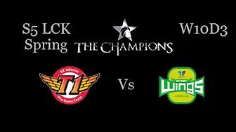 SKT vs Jin Air Green Wings LCK Spring W10D3 Game 1 Highlights thumbnail