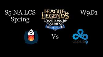 Gravity vs Cloud 9 NA LCS W9D1 Game Highlights thumbnail