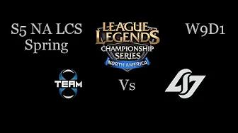 Team 8 vs CLG NA LCS W9D1 Game Highlights thumbnail