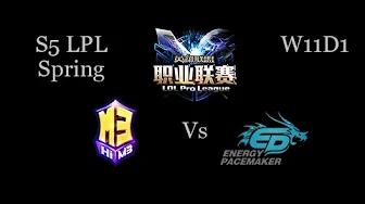 Master 3 vs Energy Pacemaker LPL Spring W11D1 Game 1 Highlights thumbnail