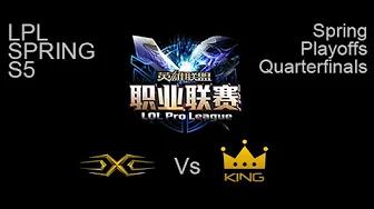 Snake vs King LPL S5 Spring Playoffs Game 4 Highlights thumbnail