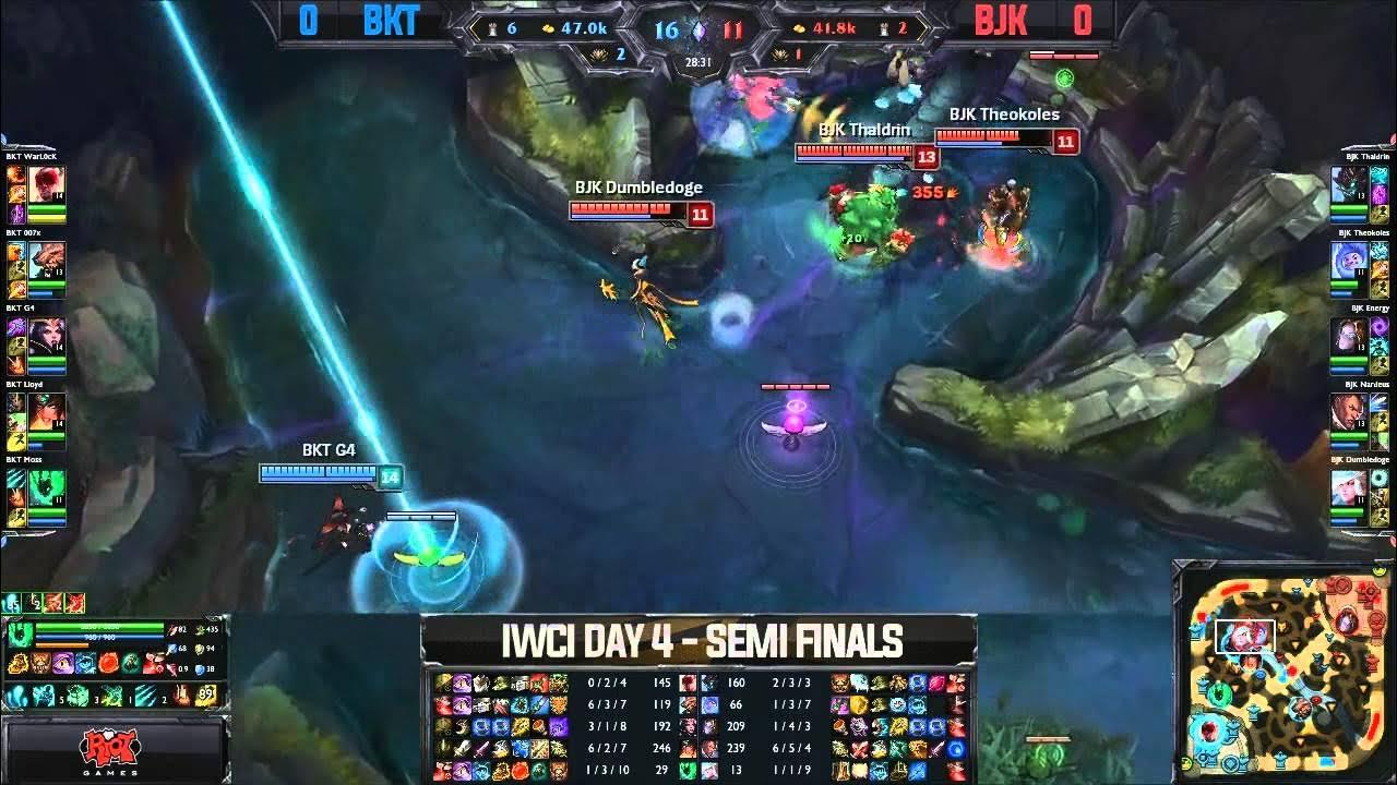 Bangkok Titans vs Beşiktaş e Sports Club IWCI 2015 Semifinals Game 1 Highlights thumbnail