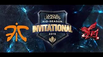 Fnatic vs AHQ MSI group stage Day 1 game Highlights thumbnail