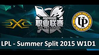 SS vs UP Tencent LPL Summer Split 2015 W1D1 Snake vs Unlimited Potential Game 1 highlights thumbnail