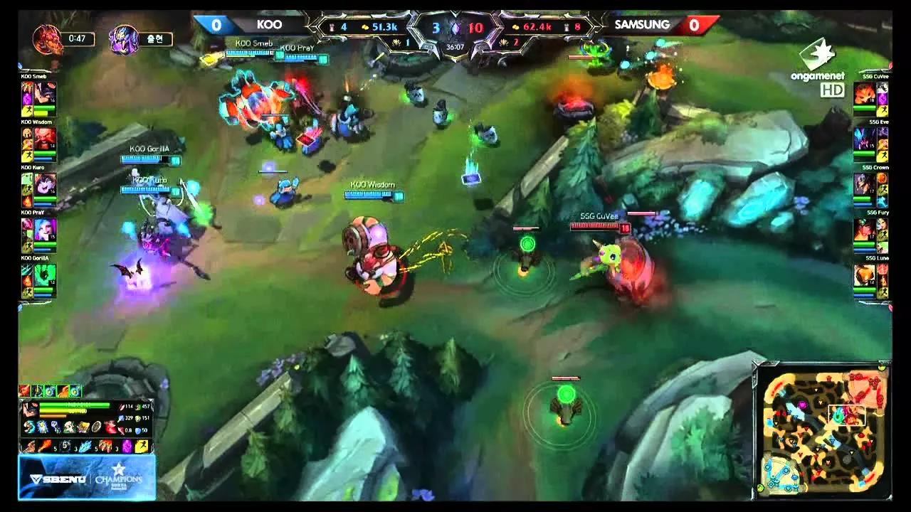 Koo Tigers vs Samsung Galaxy LCK Summer Split 2015 W2D2 Game 1 Highlights thumbnail