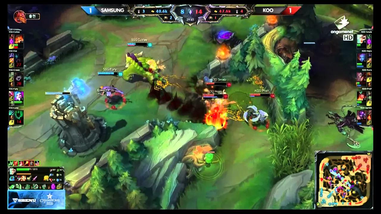 Koo Tigers vs Samsung Galaxy LCK Summer Split 2015 W2D2 Game 3 Highlights thumbnail