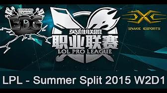 Edward Gaming vs Snake LPL Summer 2015 W2D1 Game 2 Highlights thumbnail