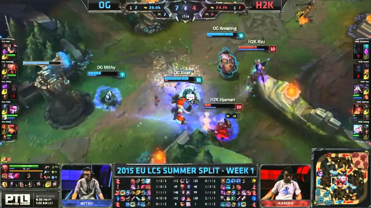 Origen vs H2K EU LCS Summer Split 2015 W1D2 Game Highlights thumbnail